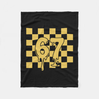 67 Halloween Meme Fleece Blanket