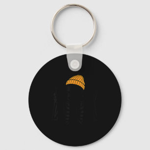 67 Halloween Skeleton Peace Sign Funny Meme Six Se Keychain