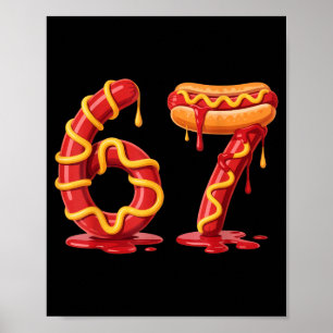 67 hot dog humor for foodies summer bbq fun poster