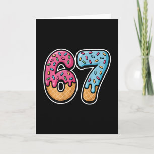 67 Ice Cream Drip (ck Only) Card