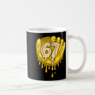 67 Ice Cream Drip Funny Six Seven Baseball Coffee Mug