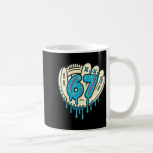 67 Ice Cream Drip Funny Six Seven Baseball Coffee Mug