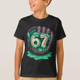67 Ice Cream Drip Funny Six Seven Baseball T-Shirt