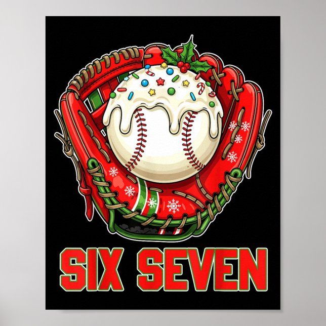 67 Ice Cream Drip Funny Six Seven Gen Alpha Christ Poster (Front)