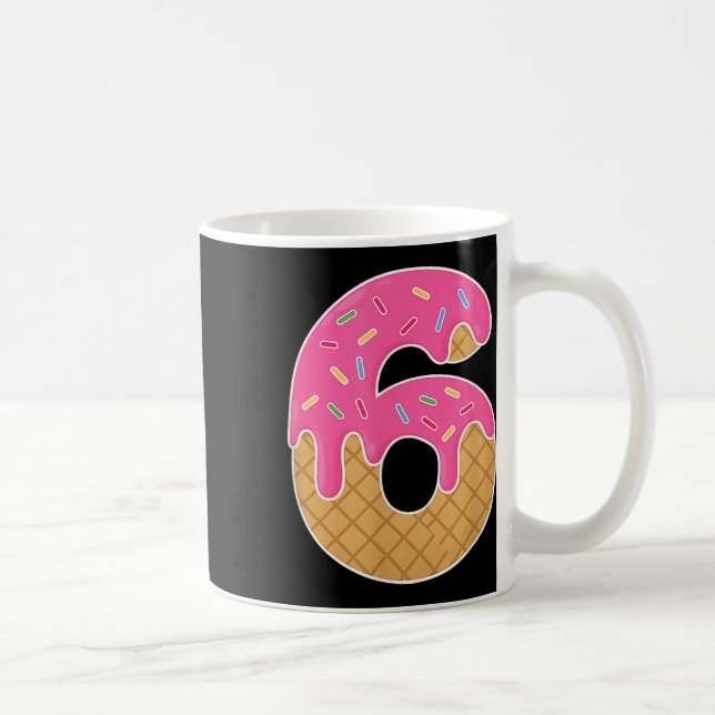67 Ice Cream Drip Meme Funny 6 7 Halloween Costume Coffee Mug (Right)