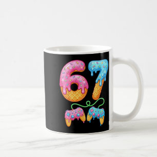 67 Ice Cream Drip Meme Gamer Six Seven Gen Alpha S Coffee Mug