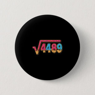 67 Ice Cream Drip Meme Math Teacher School Square  Button