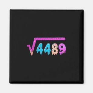 67 Ice Cream Drip Meme Square Root 4489 Slang Math Magnet