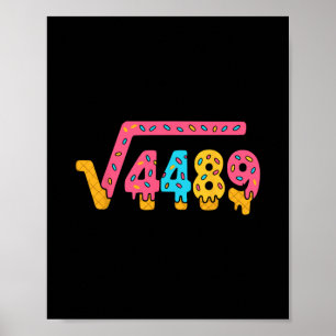 67 Ice Cream Meme Square Root 4489 Slang Math Teac Poster