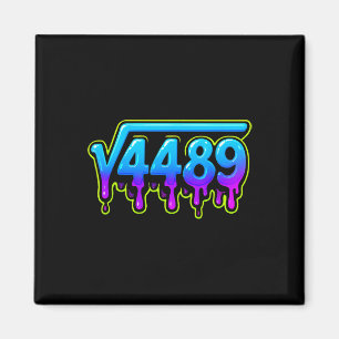 67 Ice Meme Square Root 4489 Slang Math Teacher  Magnet