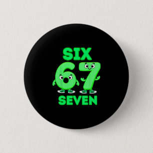67 Italian Brainrot Funny Italian Brainrot Kids 67 Button