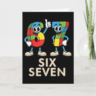 67 Italian Brainrot Funny Italian Brainrot Kids 67 Card