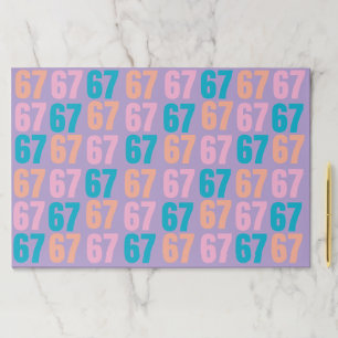 67 Large Tearaway Placemat or Paper Pad (25 count)