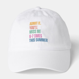 67 Last Day of School Gen A Last Day of School Hat