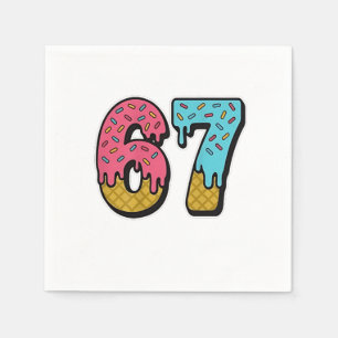 67 Mason Let's Get Sandy Funny Napkins