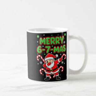 67 Meme Alpha Gen Slang Merry 6-7-mas Santa Christ Coffee Mug