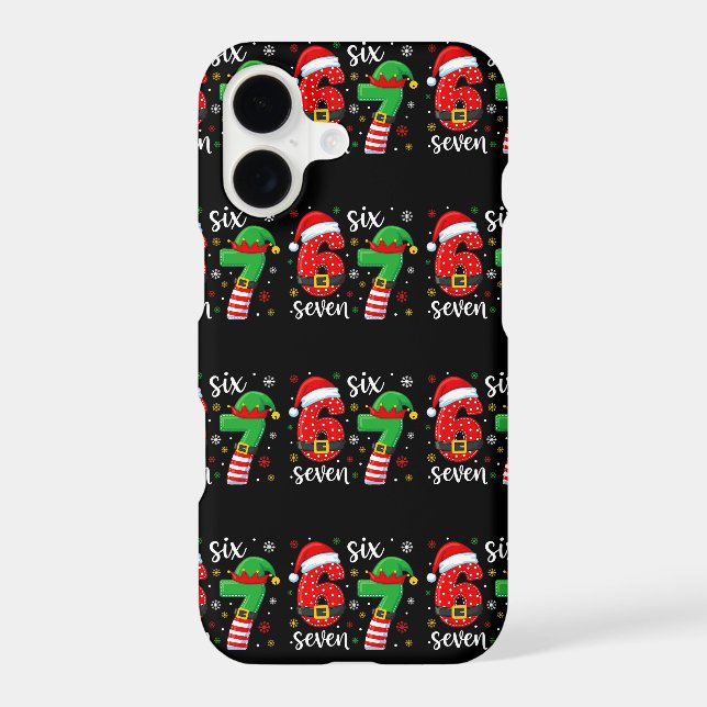 67 Meme Christmas Case-Mate iPhone Case (Back)