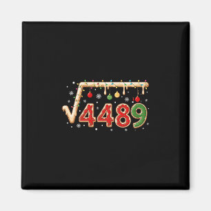 67 Meme Christmas Square Root 4489 Six Seven Math  Magnet