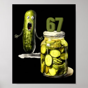 67 Meme Ckle Surprise A Jar Of Sliced Ckles Cuber Poster