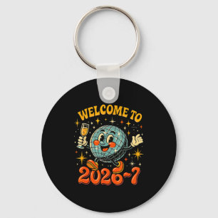 67 Meme Countdown Happy New Year Funny Drip Number Keychain