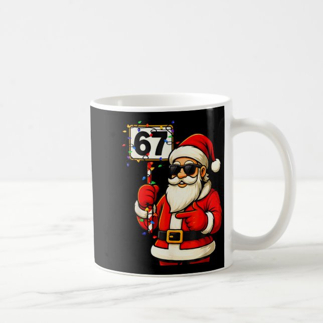 67 Meme Funny 6-7 Six Seven Christmas For Men Wome Coffee Mug (Right)