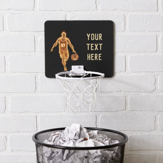 67 Meme Funny Office Custom Mini Basketball Hoop (In Situ)