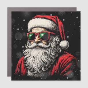 67 Meme Funny Santa Says Six Seven Christmas Car Magnet