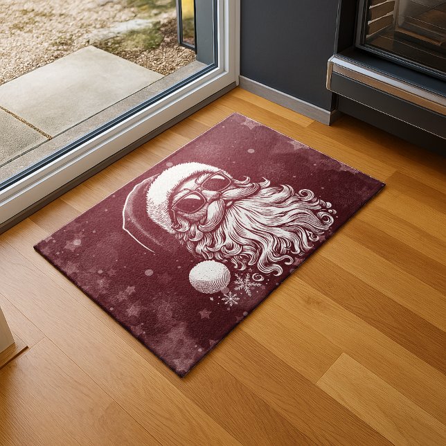 67 Meme Funny Santa Says Six Seven Christmas Doormat (Creator Uploaded)