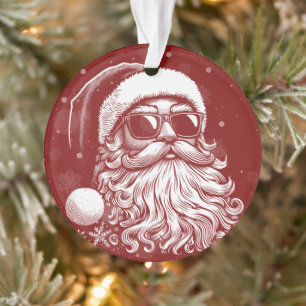 67 Meme Funny Santa Says Six Seven Christmas Ornament