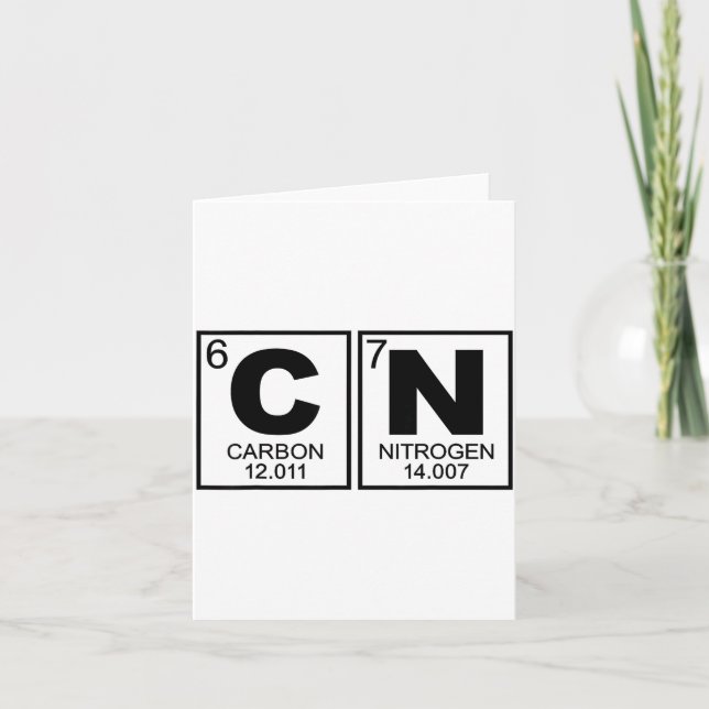 67 Meme Funny Science Teacher Periodic Table Retro Card (Front)