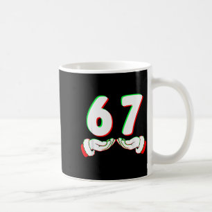 67 Meme Funny Six Seven Christmas Shirt Men Women  Coffee Mug
