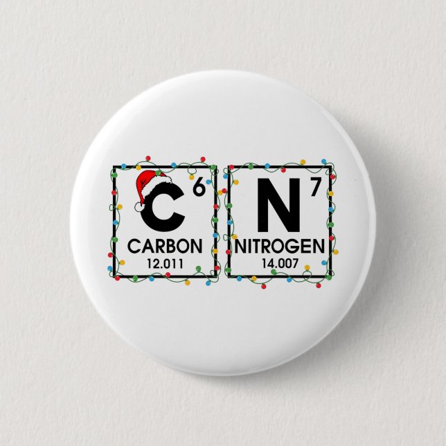67 Meme Funny Teacher Science Periodic Table 67 Ch Button (Front)