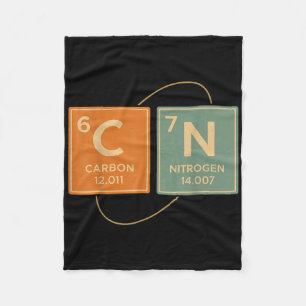 67 Meme Funny Teacher Science Periodic Table Retro Fleece Blanket