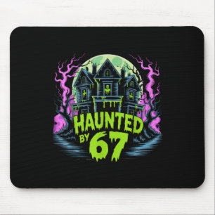 67 Meme Halloween Costume Haunted _4 Mouse Pad