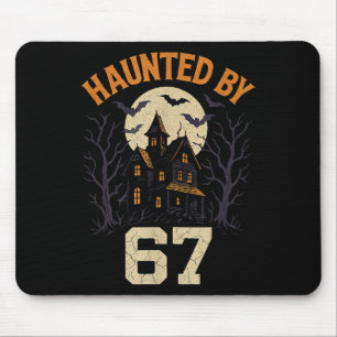 67 Meme Halloween Costume Haunted By 6-7 Brainrot Mouse Pad