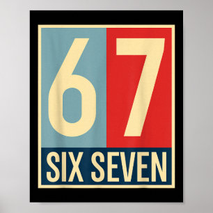 67 Meme Hope Poster Style