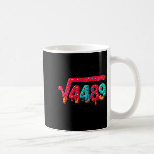 67 Meme Ice Cream Drip Square Root 4489 Gen Alpha Coffee Mug