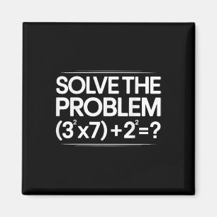67 Meme Math Funny Six Seven Teacher Brainrot Joke Magnet