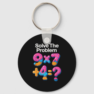 67 Meme Math Teacher Ice Cream Drip 6 7 Brainrot S Keychain
