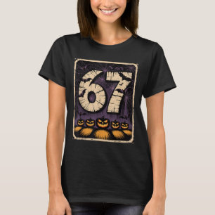 67 Meme Shirt _ Six Seven Funny Halloween Design