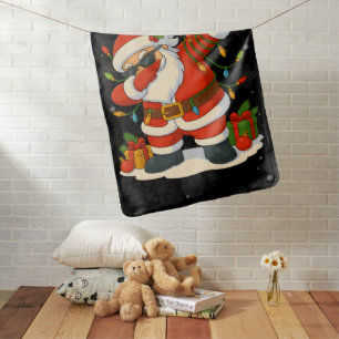 67 Meme Six Seven Bruh Funny Christmas 6 7 Baby Blanket