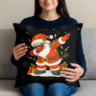67 Meme Six Seven Bruh Funny Christmas 6 7 Throw Pillow