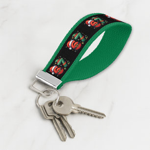 67 Meme Six Seven Bruh Funny Christmas 6 7 Wrist Keychain