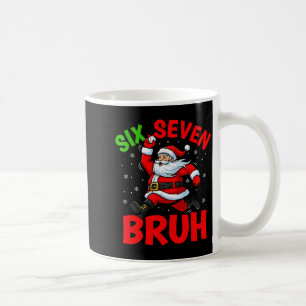 67 Meme Six Seven Bruh Santa Baseball Funny Christ Coffee Mug