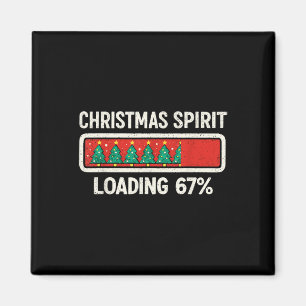 67 Meme Six Seven Christmas Spirit Loading Gen Z A Magnet