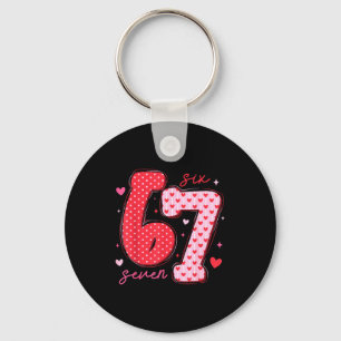 67 Meme Six Seven For Kids Women Men Boys Girls Va Keychain