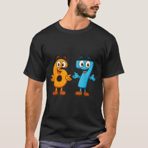 67 Meme Six Seven Kids Number Blocks Math Teacher T-Shirt