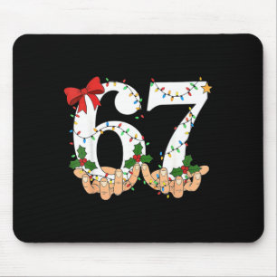 67 Meme Six Seven Kids Women Men Boys Girls Christ Mouse Pad