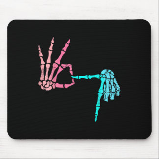 67 Meme Skeleton Drip Ice Cream 67 Baseball Lifest Mouse Pad