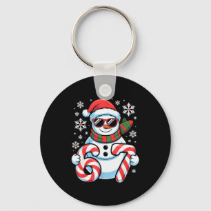 67 Meme Snowman Brainrot Funny Christmas Kids Boys Keychain